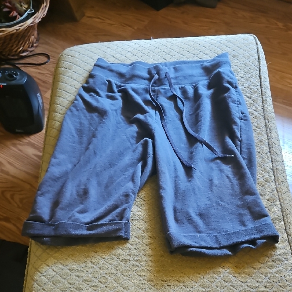 Hanes Charcoal Gray Shorts